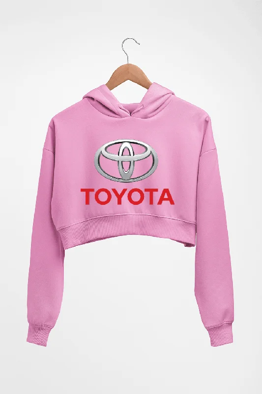 Toyota Crop HOODIE FOR WOMEN