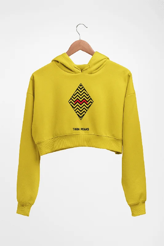 Twin Peaks Crop HOODIE FOR WOMEN