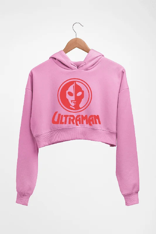 Ultraman Crop HOODIE FOR WOMEN