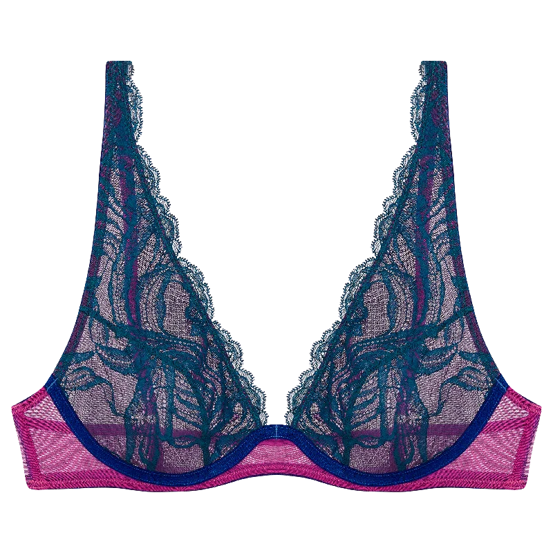 Brea Lace High Apex Underwire Bra