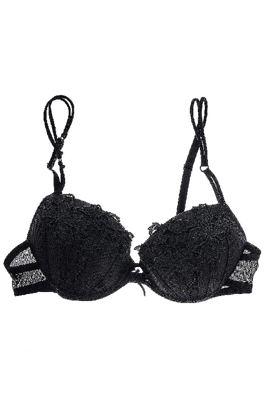 COTTON CLUB KAYDEN Black Lace Bra