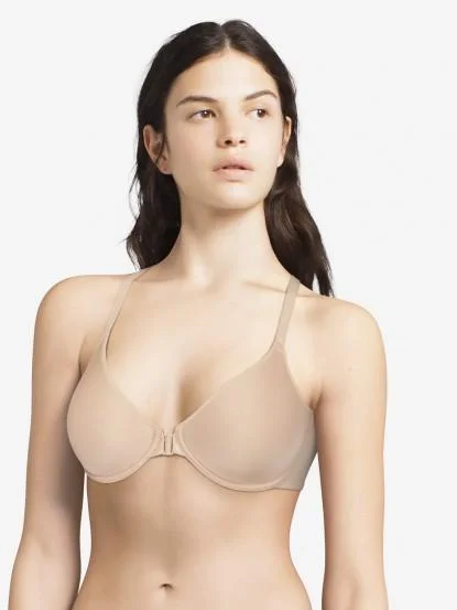 Front closure racerback bra