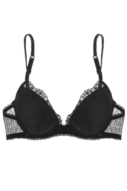 JOLIE Black Tulle Bra