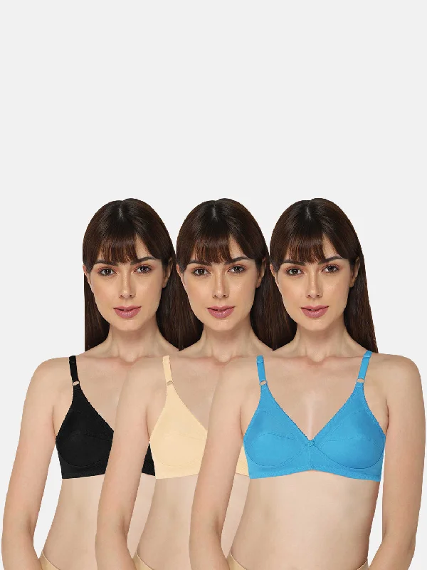 Naidu Hall Knitwear-Bra Special Combo Pack - Charmi - C33