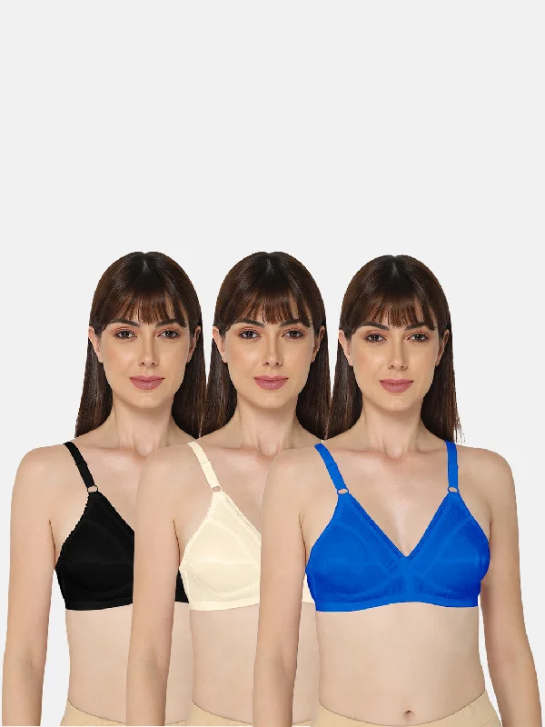 Naidu Hall Heritage-Bra Special Combo Pack - Naturalle - C35