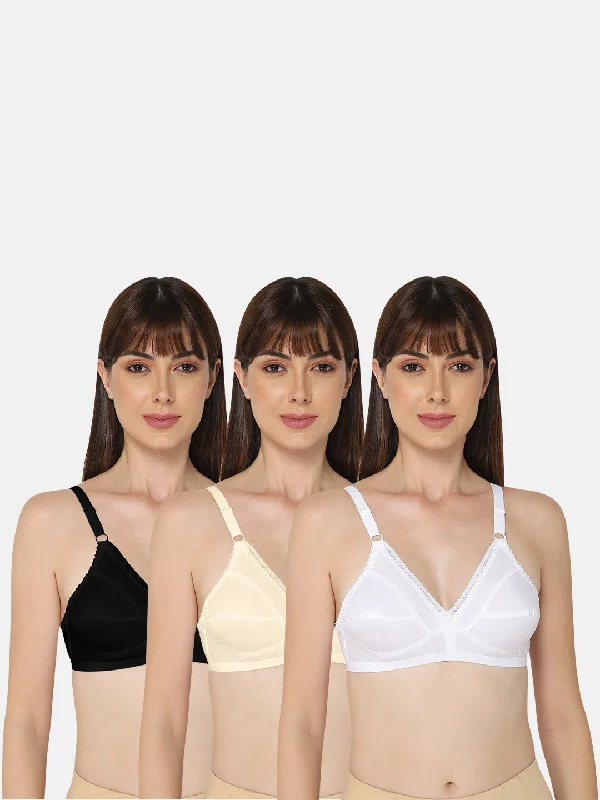 Naidu Hall Heritage-Bra Special Combo Pack - Naturalle - C63