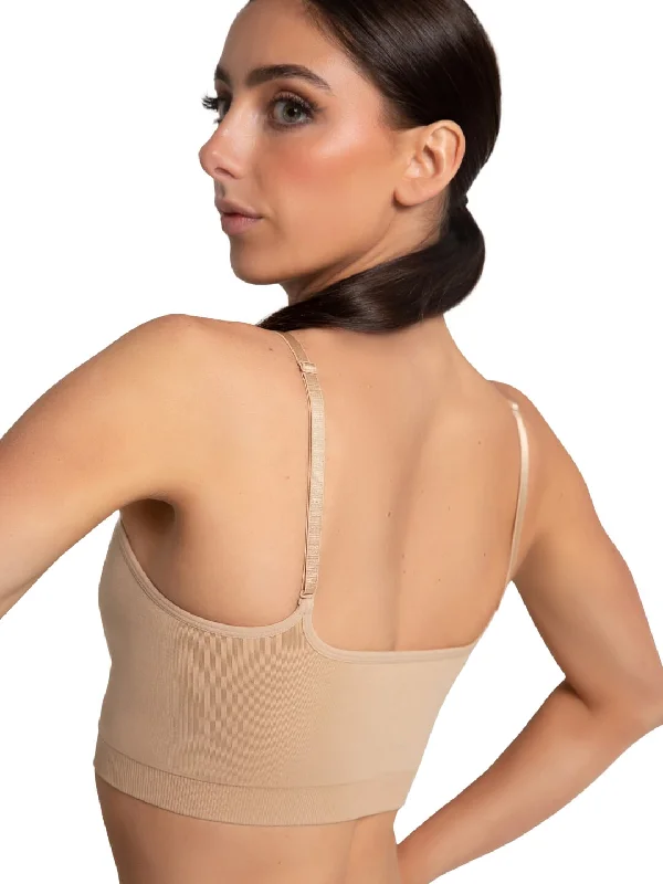 Seamless Convertible Longline Bra