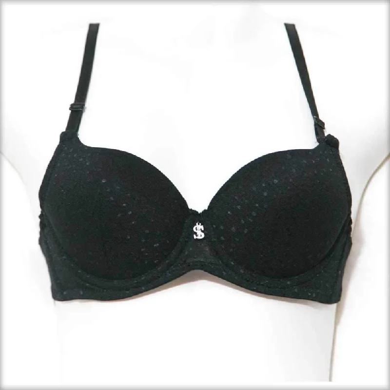 Sister Hood Pushup Bra Black