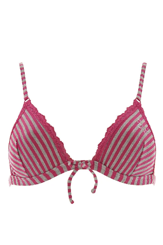 FUNKY Fuchsia Triangle Bra