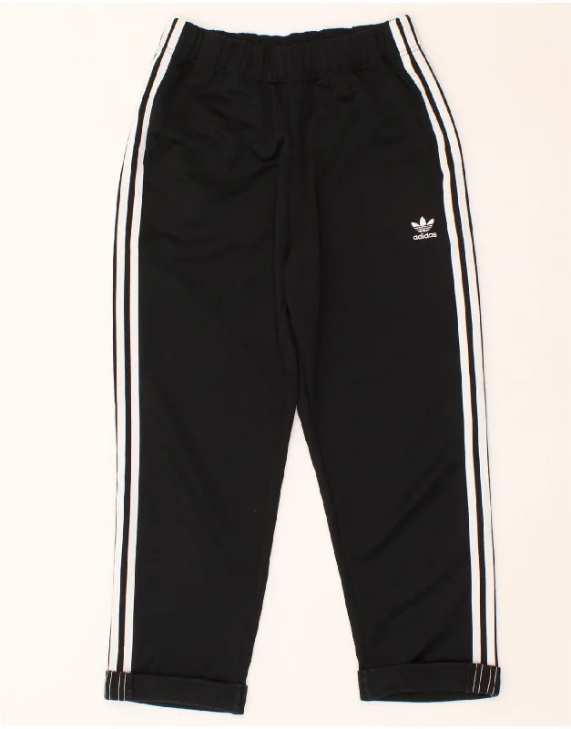 ADIDAS Womens Tracksuit Trousers UK 10 Small Black