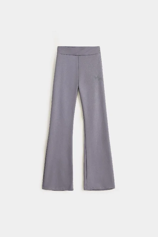 Flared Activewear Trousers