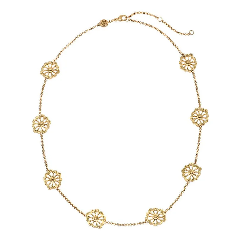 Modern Jewelry At Exclusive Discounts – Shop Today Goldbug By the Bunch Okra Necklace