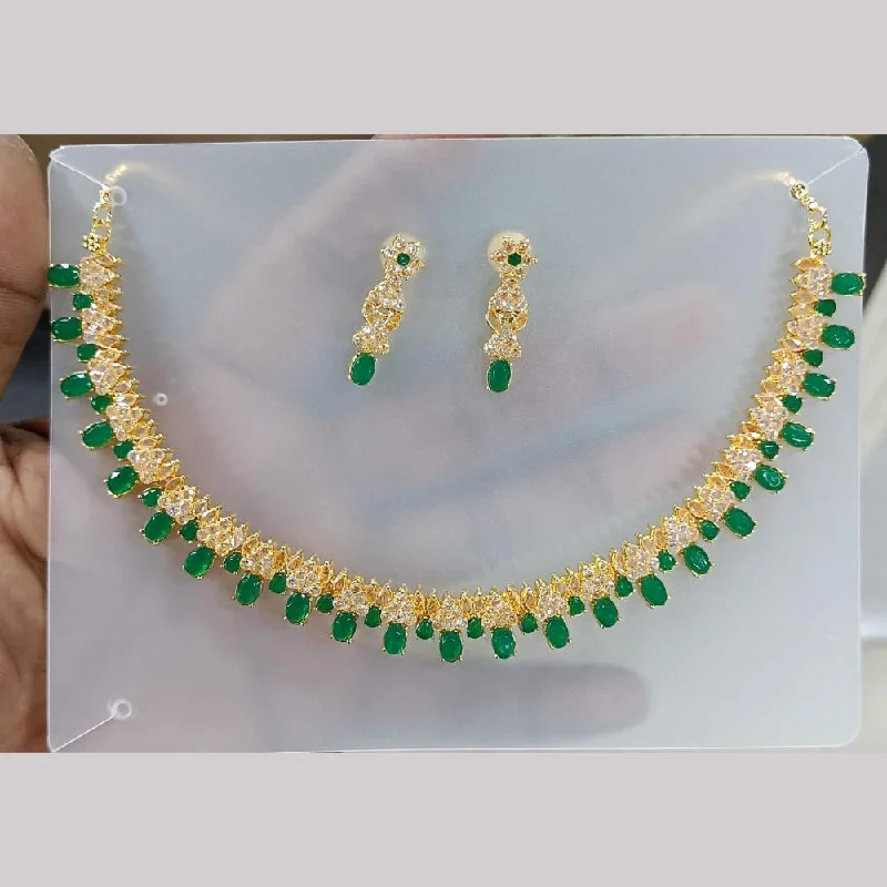 Make Every Moment Shine – Jewelry Discounts Available Rani Sati Jewels Gold Plated Austrian Stone Necklace Set