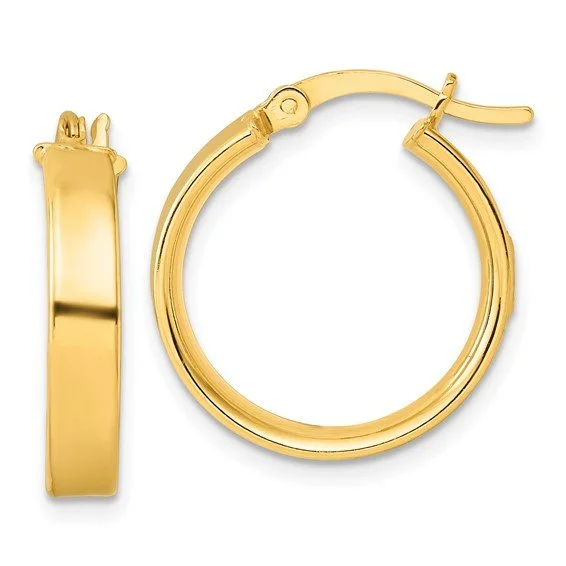 Get The Best Deals On Timeless Jewelry Pieces YGP Sterling 4.25x20mm Square Hoop Earrings