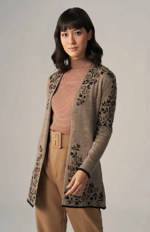 Alpaca Blend Cardigan Open - cg18