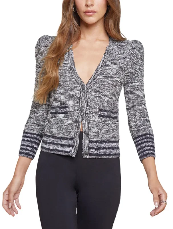 Jenni Waffle Stitch Cardigan - L’AGENCE