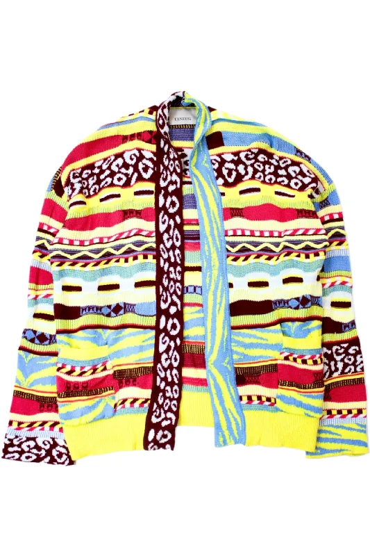 Laneus - Multi-Colour Cardigan