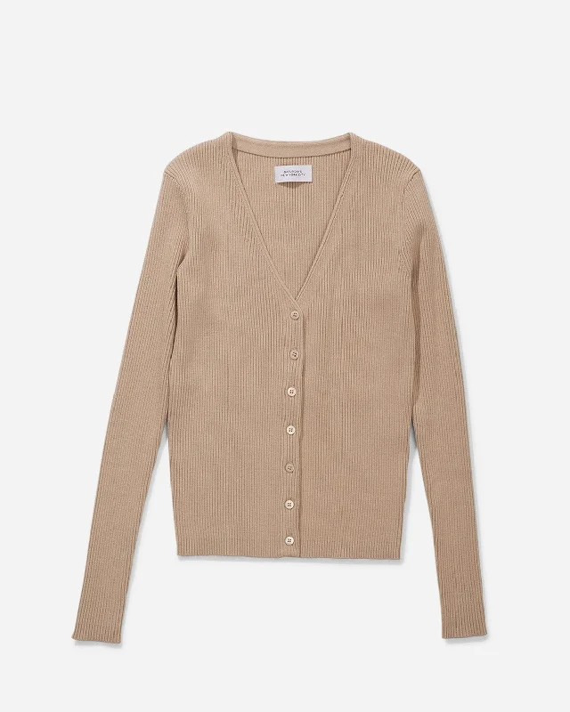 Lindsey Rib Knit Cardigan